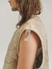 TAKAHIROMIYASHITA The Soloist. Nylon Oversized Quilting Liner Vest - Beige - Thumbnail 4