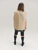 TAKAHIROMIYASHITA The Soloist. Nylon Oversized Quilting Liner Vest - Beige - Thumbnail 5
