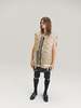 TAKAHIROMIYASHITA The Soloist. Nylon Oversized Quilting Liner Vest - Beige - Thumbnail 6