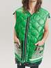 TAKAHIROMIYASHITA The Soloist. Nylon Oversized Quilting Liner Vest - Green - Thumbnail 1