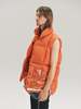 TAKAHIROMIYASHITA The Soloist. Oversized Mountain Vest - Orange - Thumbnail 3
