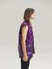 TAKAHIROMIYASHITA The Soloist. Nylon Oversized Quilting Liner Vest - Purple - Thumbnail 3