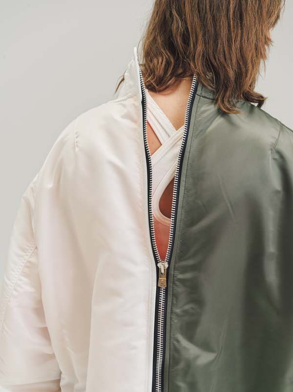 TAKAHIROMIYASHITA The Soloist. Nylon Oversized Two-Tone Flight