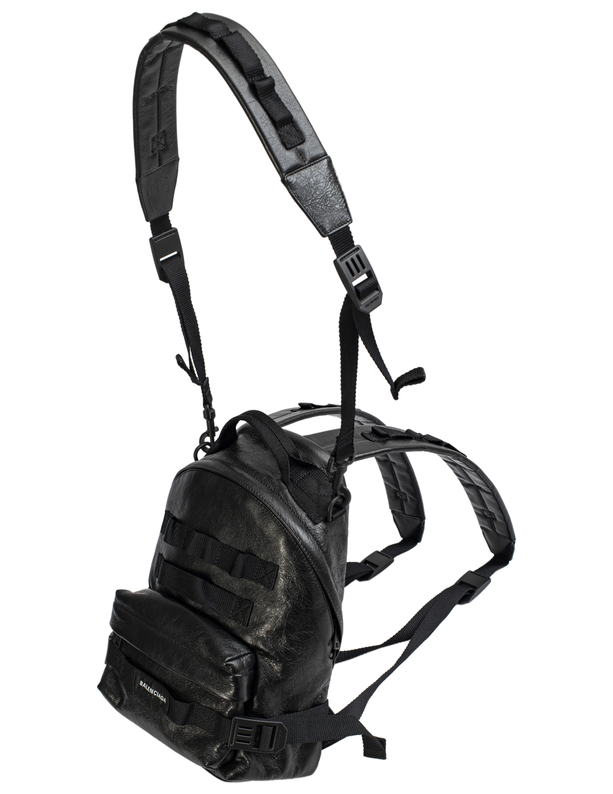 Balenciaga Army Small Leather Backpack | Garmentory