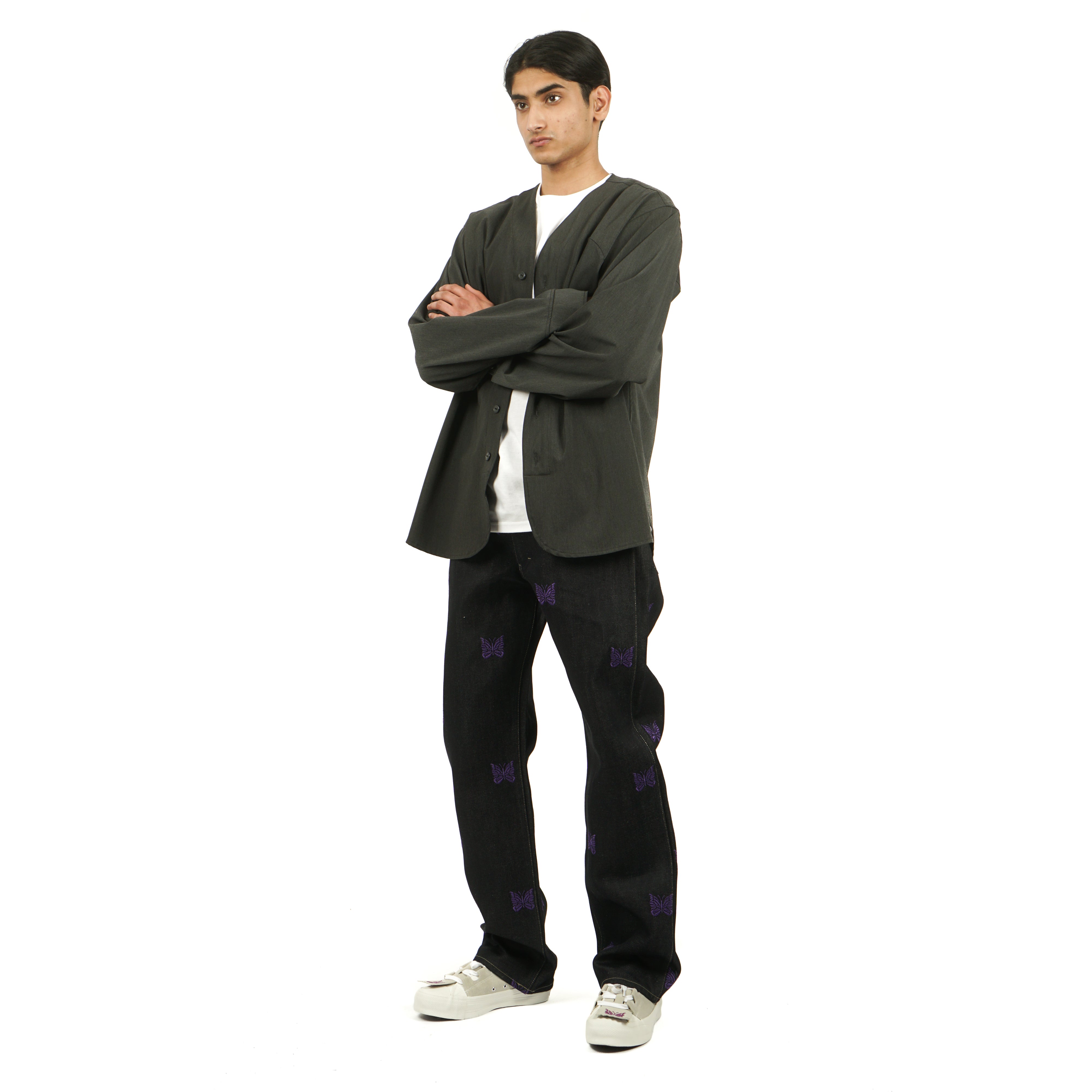 South2 West8 Gabardine Scouting Shirt - Black | Garmentory