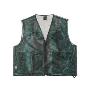 South2 West8 HEAVYWEIGHT MESH BUSH TREK VEST - SKULL/TARGET