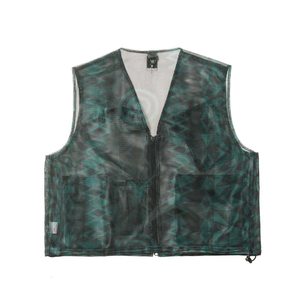 South2 West8 HEAVYWEIGHT MESH BUSH TREK VEST - SKULL/TARGET