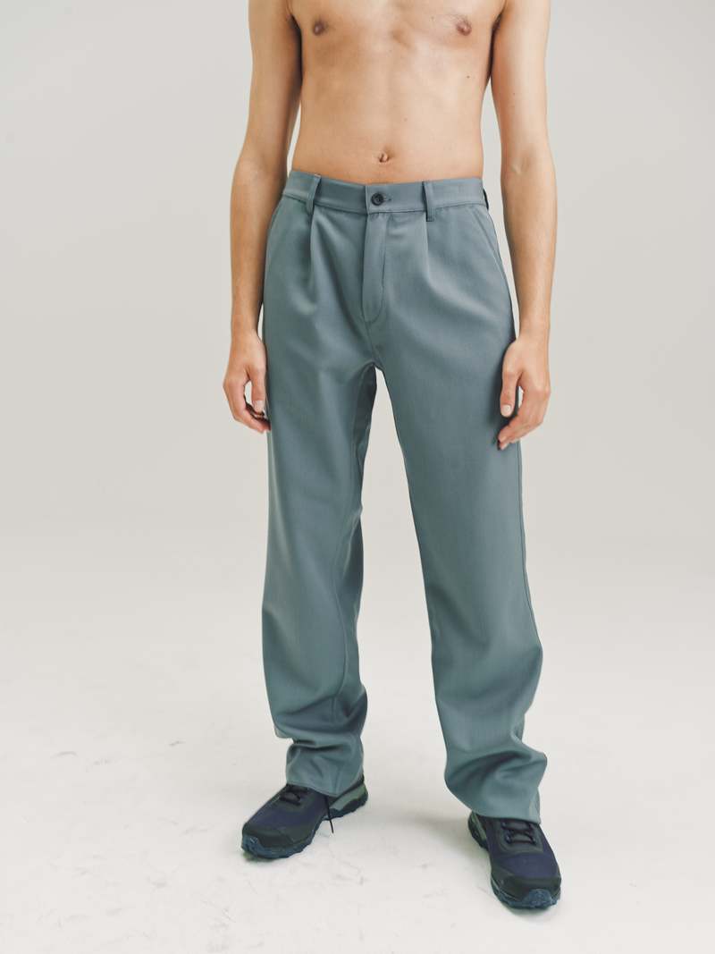 GR10K Titanus Wool Military Pants - Dusty Grey | Garmentory