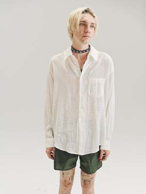 Our Legacy Air Cotton Coco Shirt - Off-White | Garmentory
