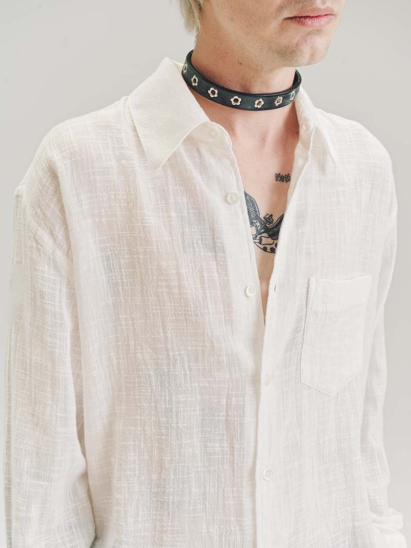 トップス our legacy coco shirt white 46 Our Legacy Coco Air Cotton Shirt - Off White | Garmentory