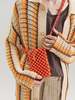 CMMN SWDN Wood Bead Pouch bag - Orange  - Thumbnail 2