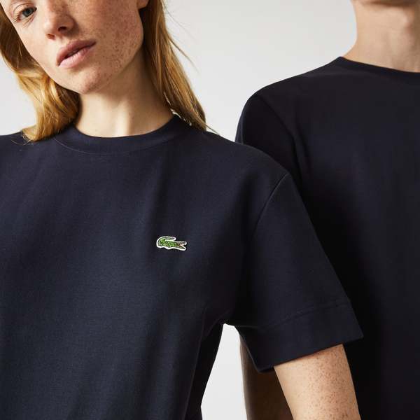 LACOSTE Crew Neck Organic Cotton T 