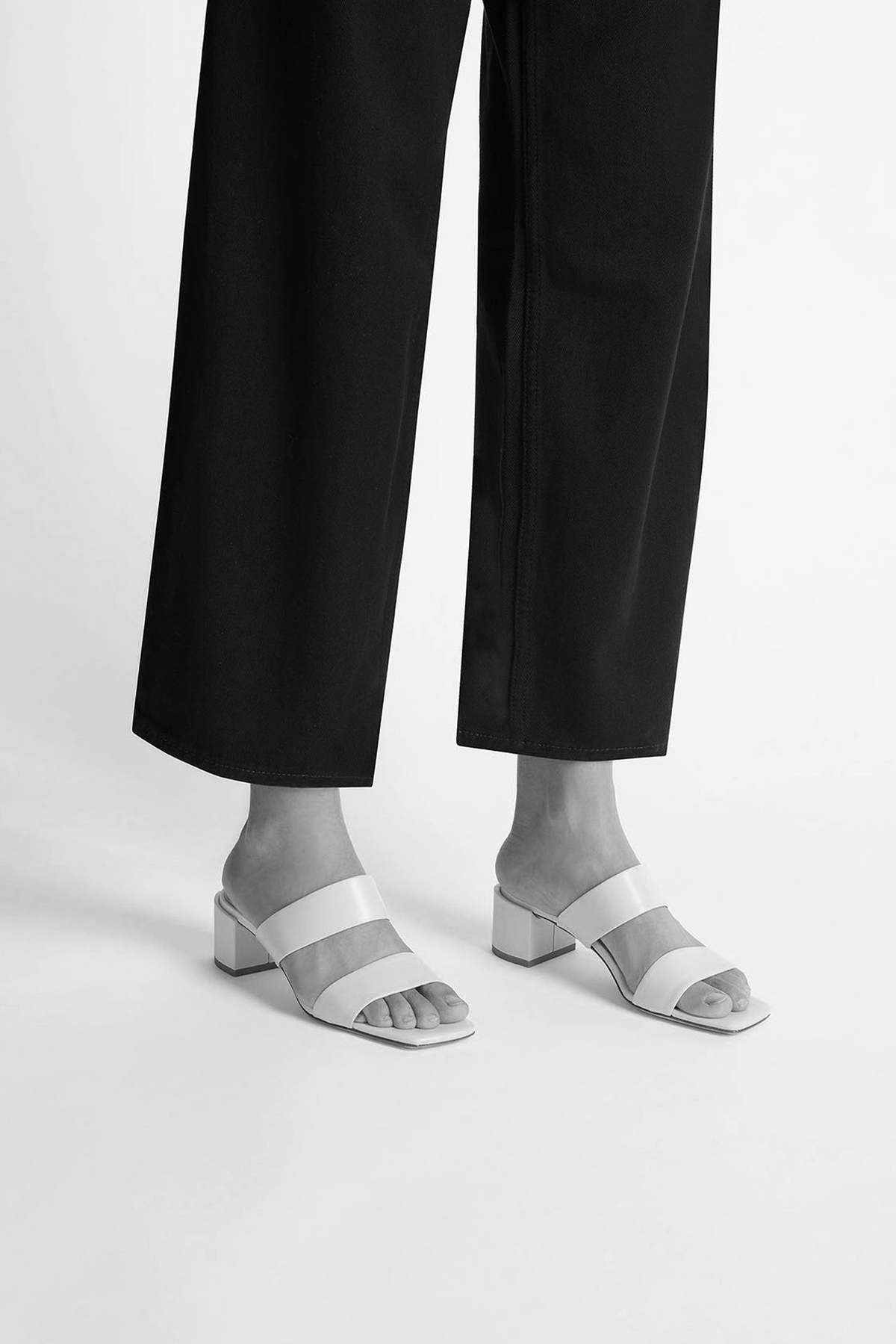 aeydē Leather Ellin sandals - Saffron  - Image 2 of 2