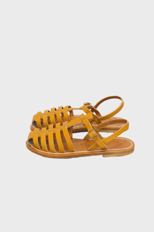 Jacques Adrien Leather Sandal Natural
