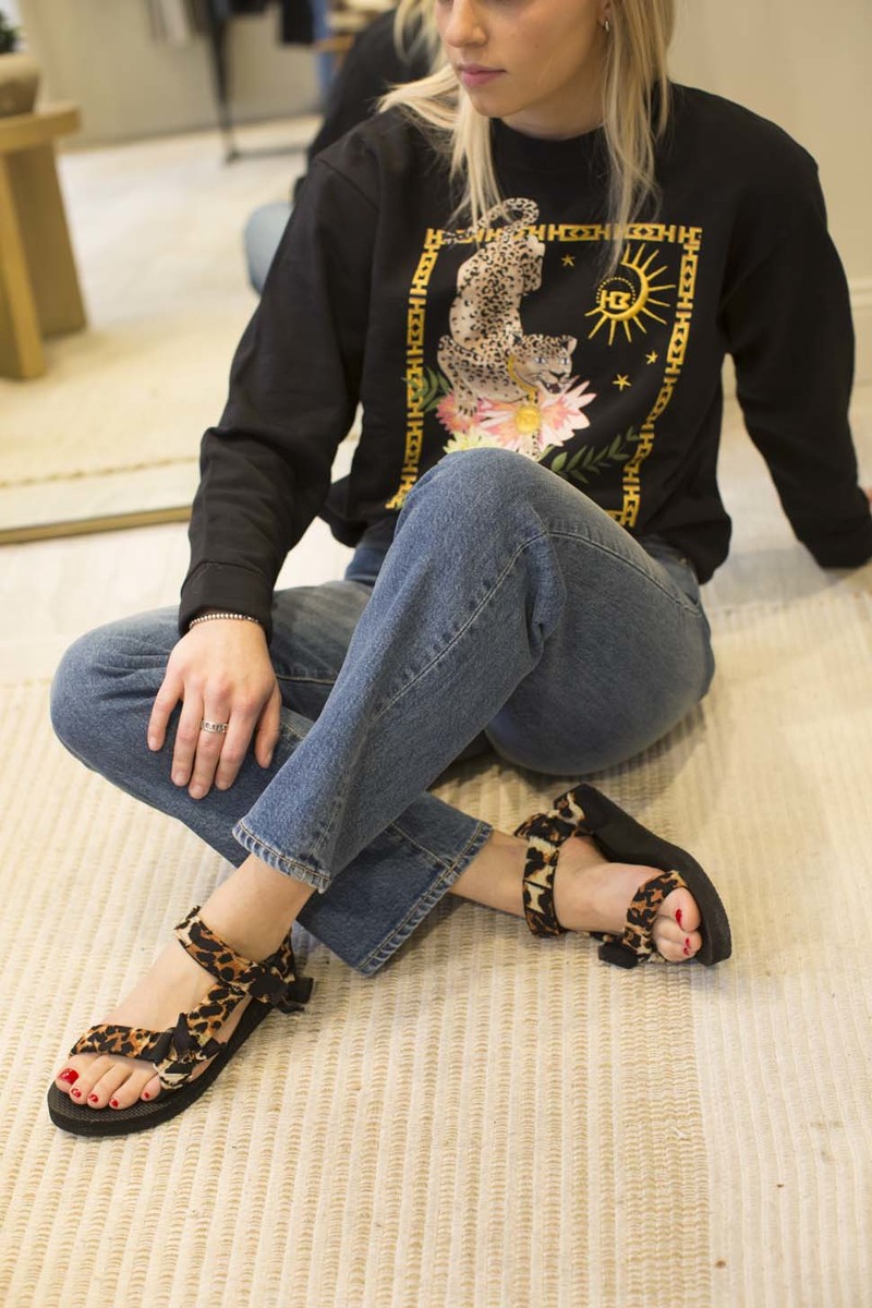 SALE!!★★Arizona Love Trekky レオパード柄サンダル 送料込 ARIZONA LOVE スポーツサンダル TREKKY LEOPARD PRINT スポサン