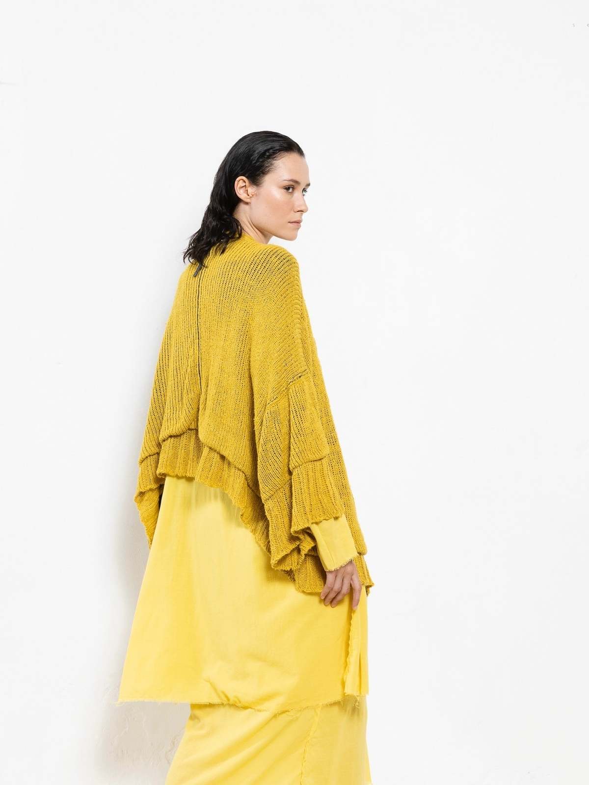 Serien°umerica Cardigan - Yellow - Image 7 of 14