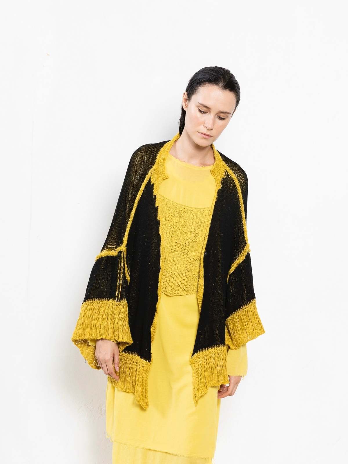 Serien°umerica Cardigan - Yellow - Image 11 of 14