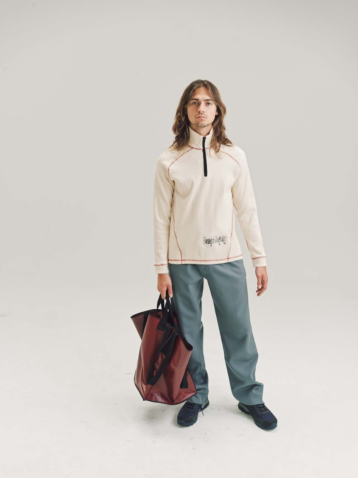 GR10K Nylon Canvas PVC Soil Sack - Bordeaux | Garmentory