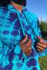 Abacaxi Ocean Tie-Dye Kurta Hoodie - Thumbnail 2