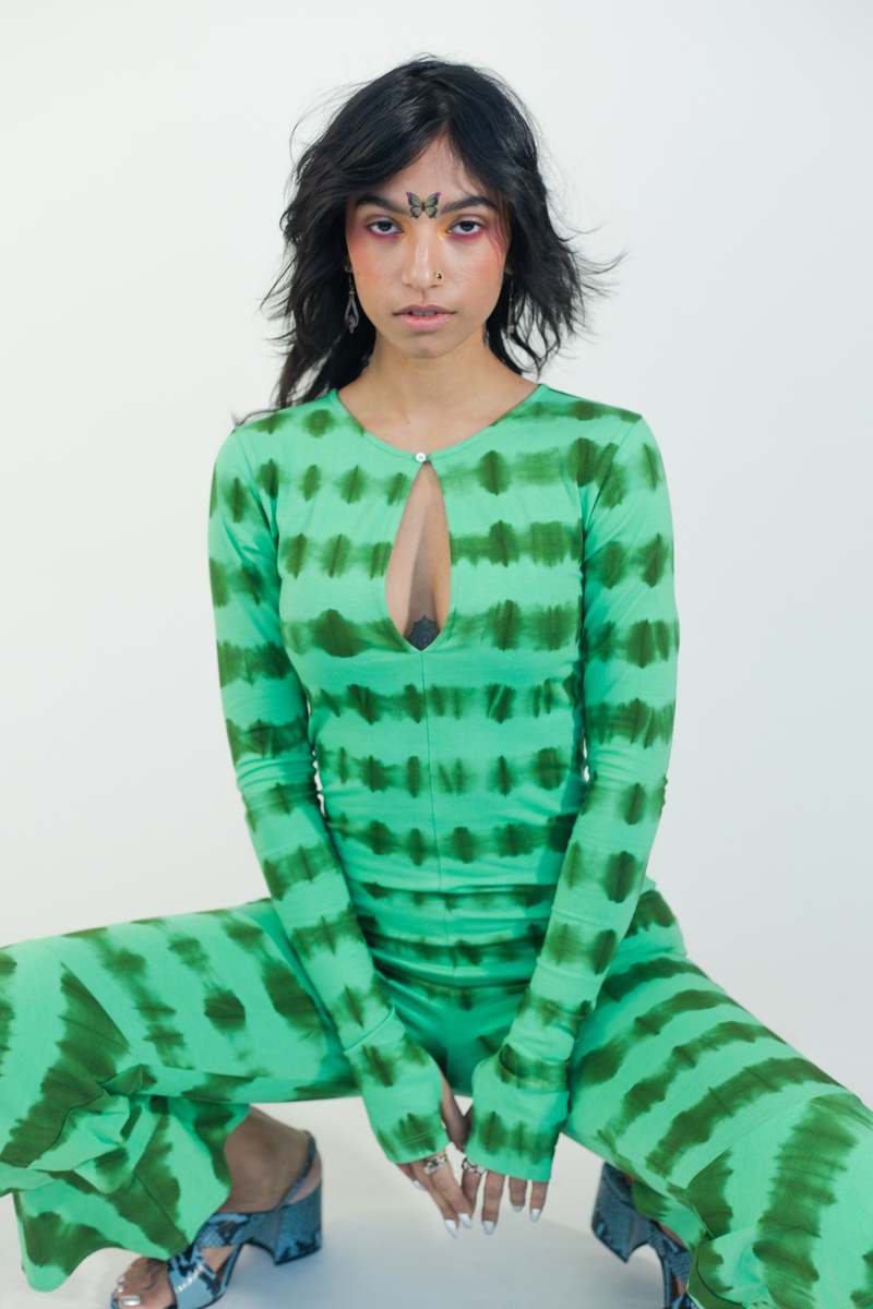 Abacaxi Ruffle Catsuit