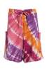 abacaxi Tie Dye Bball Shorts - Leheriya - Thumbnail 2