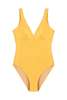 Else Mare Underwire Plunge One Piece Suit - Saffron - Thumbnail 1