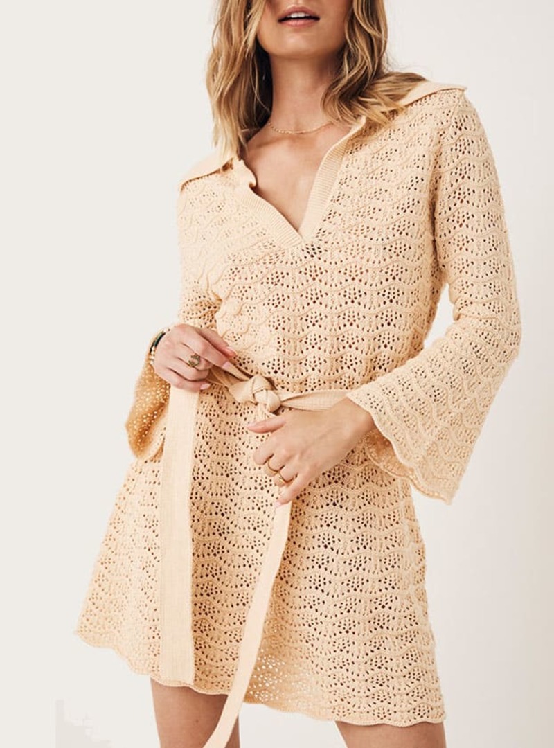 Road to Paradise Knit Mini Dress | Garmentory