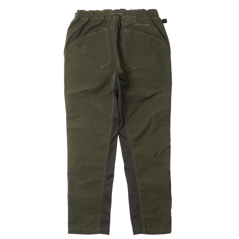 and wander 60/40 CLOTH RIB PANTS - KHAKI | Garmentory