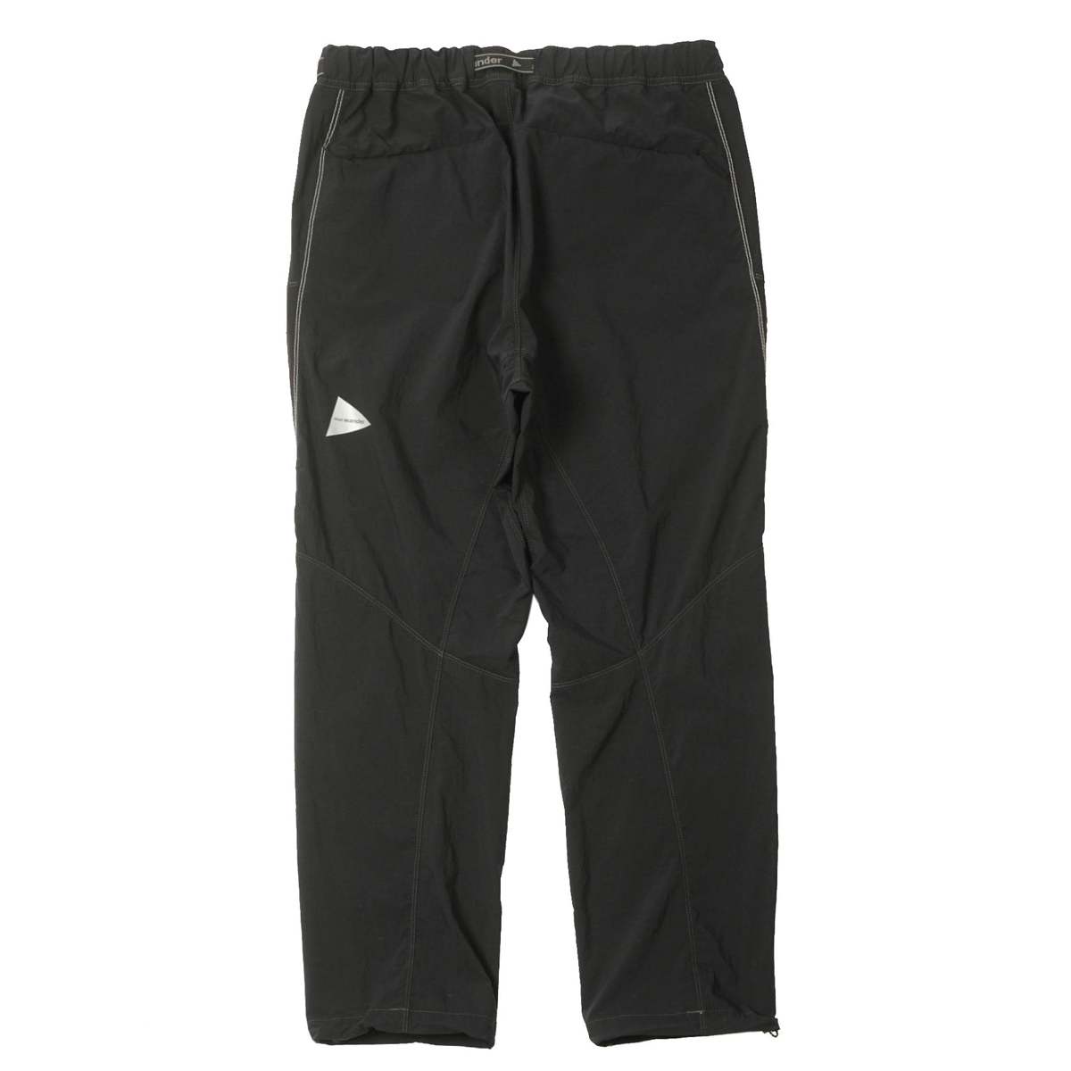 and wander LIGHT HIKE PANTS - BLACK | Garmentory