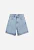 Armedangels Freymaa Organic Cotton Denim Shorts - Powder Indigo - Thumbnail 7
