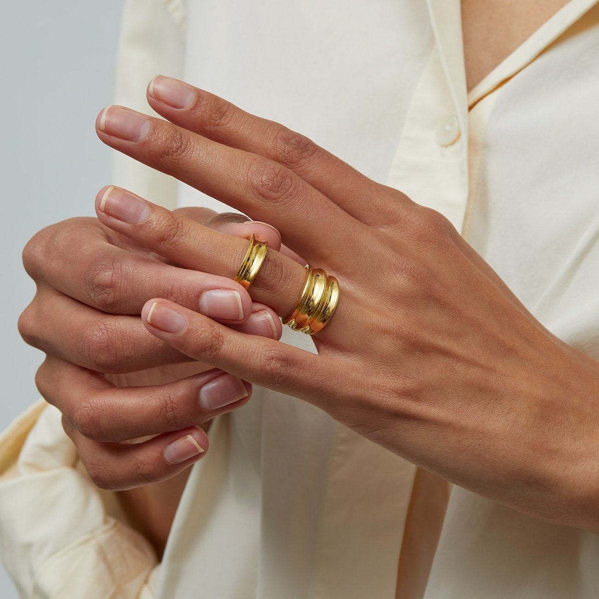 Jenny Bird Dune Ring - Gold - Image 1 of 2