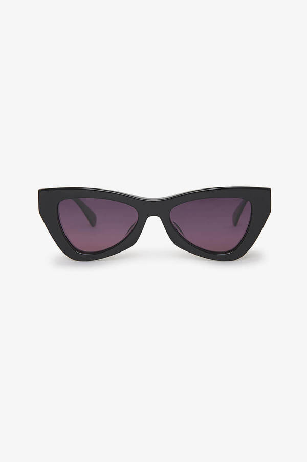 Anine Bing Verona Sunglasses - Black/Purple | Garmentory