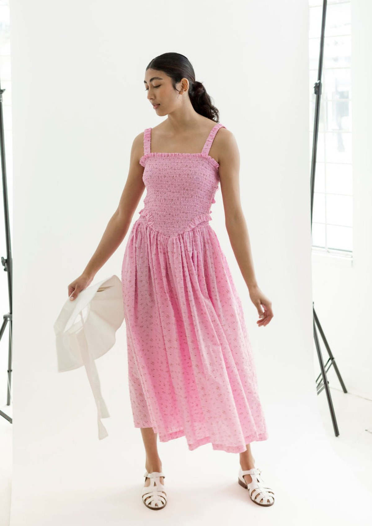 Tach Clothing Amelie Voile Dress Pink Garmentory