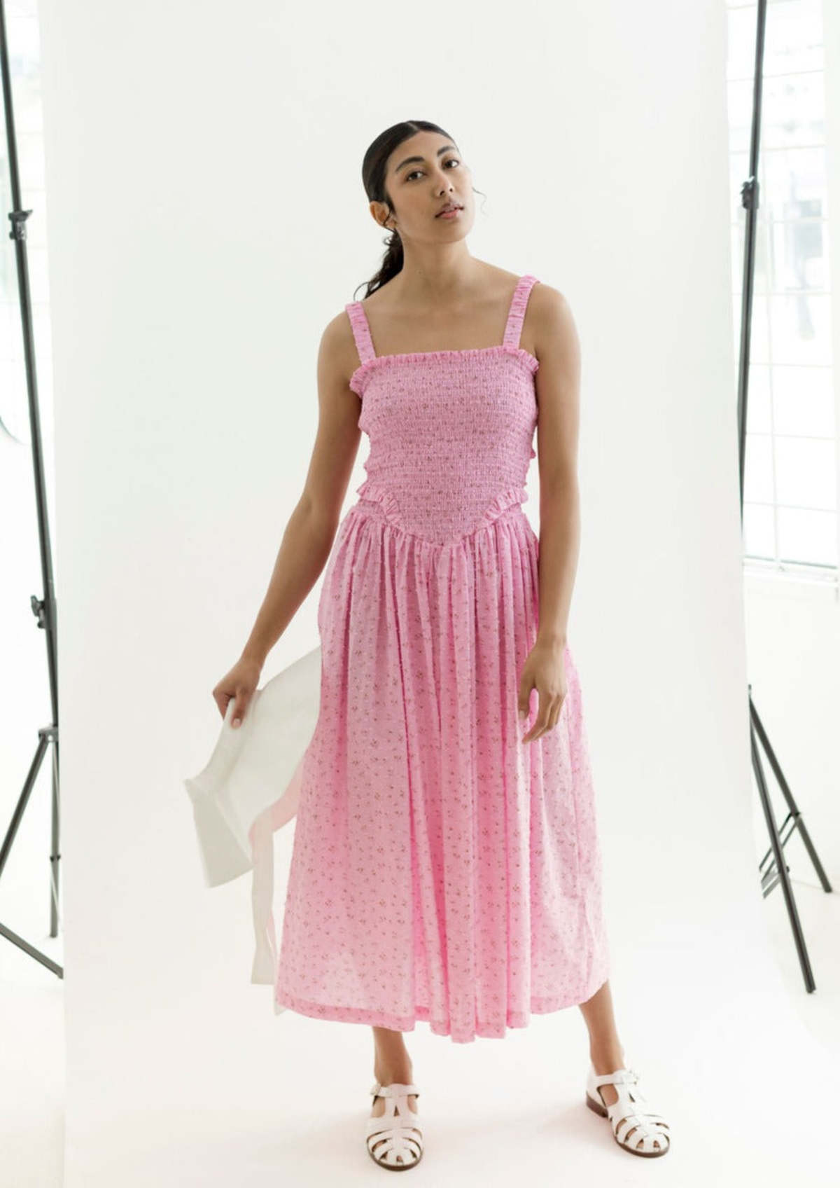 Tach Clothing Amelie Voile Dress Pink Garmentory