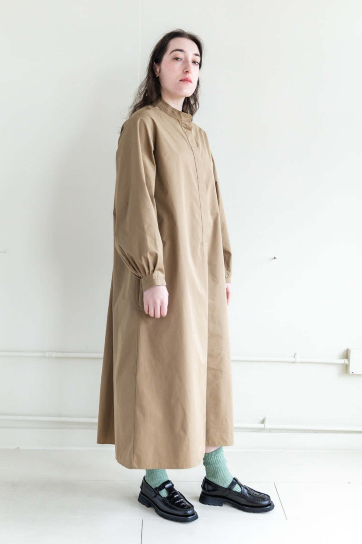 MIRO DRESS IN SAFARI TECH COTTON | Garmentory