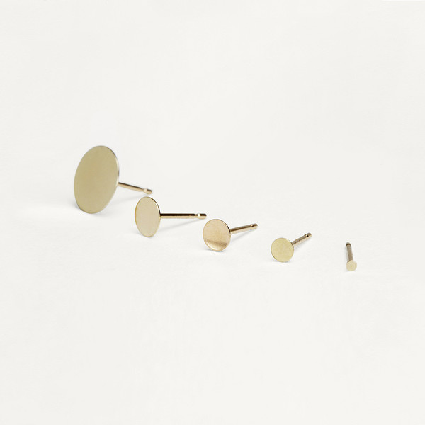 kathleen whitaker gold sequin stud