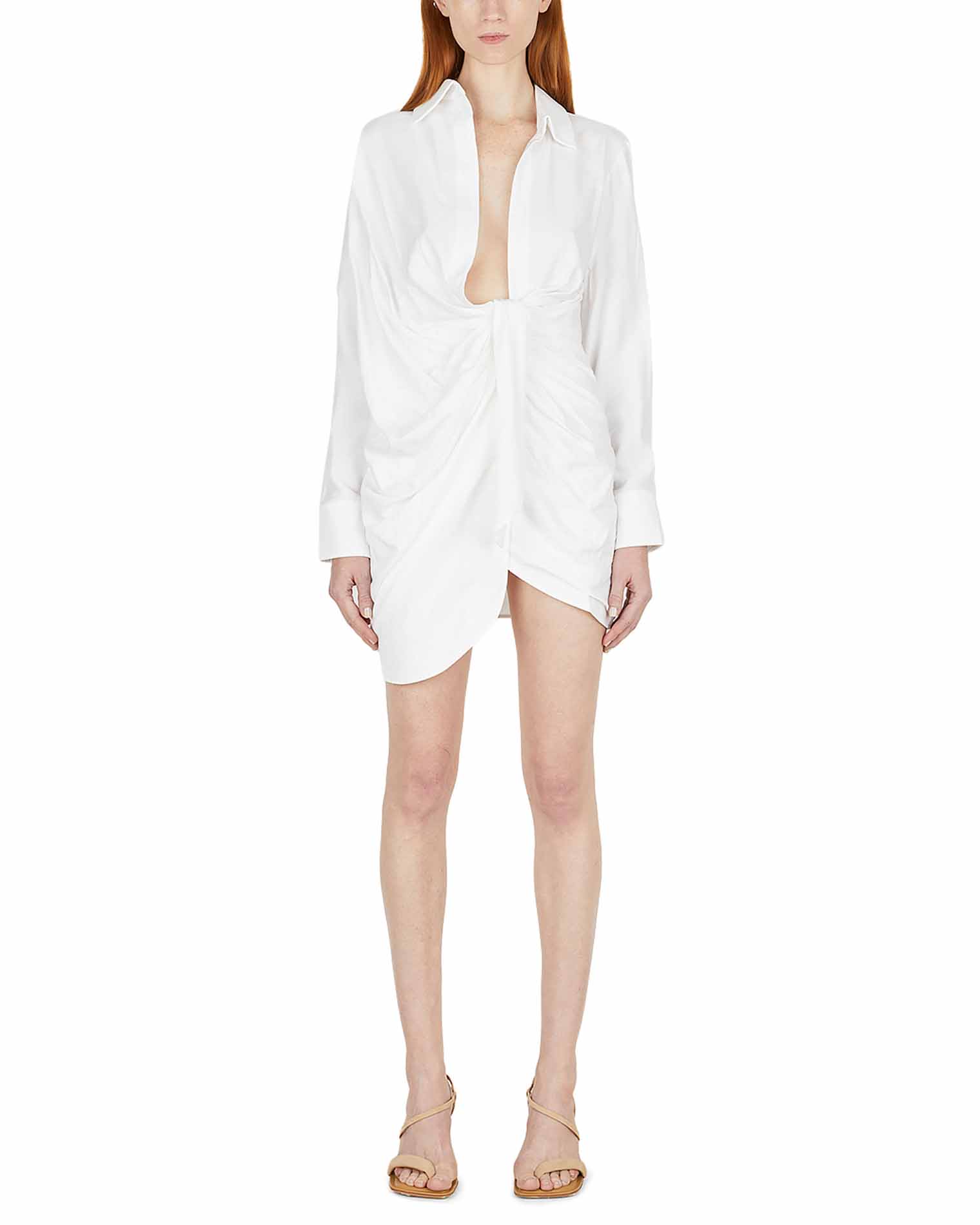 Jacquemus La Robe Bahia Mini Dress - White | Garmentory Jacquemus La Robe Bahia Mini Dress - White | Garmentory