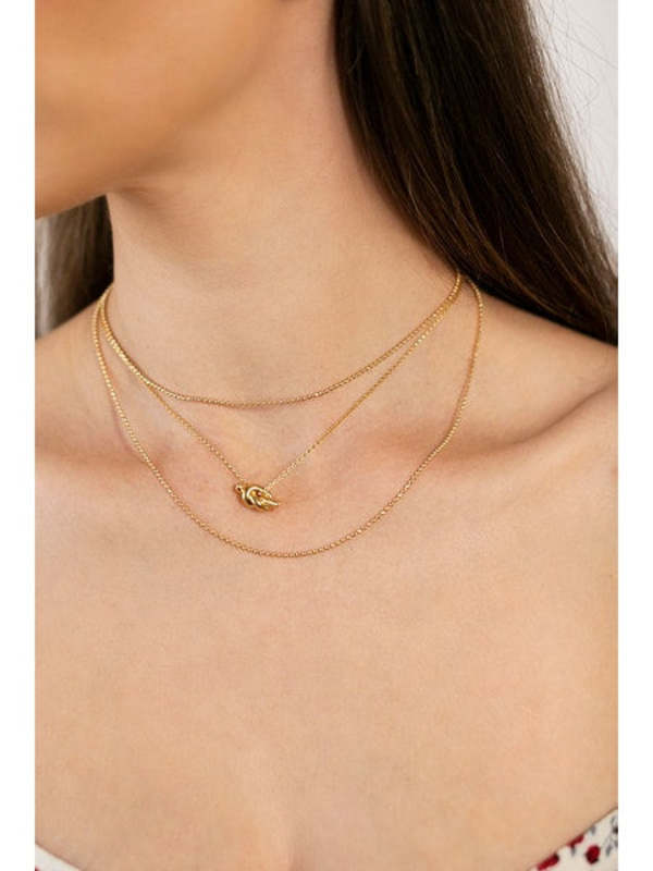 Electric Picks Brit Necklace Gold Garmentory