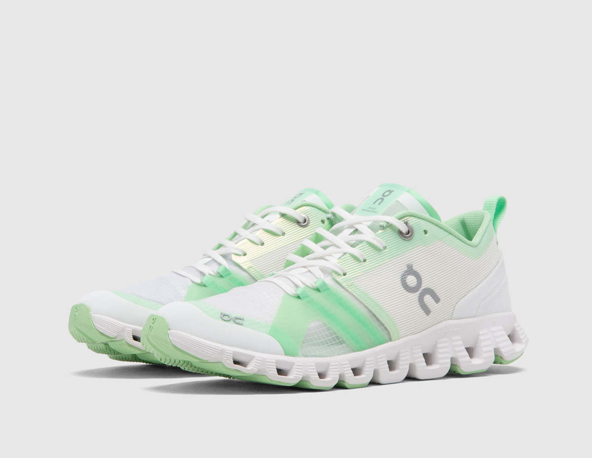 ON Running On Women’s Cloud X Shift White / Matcha Garmentory