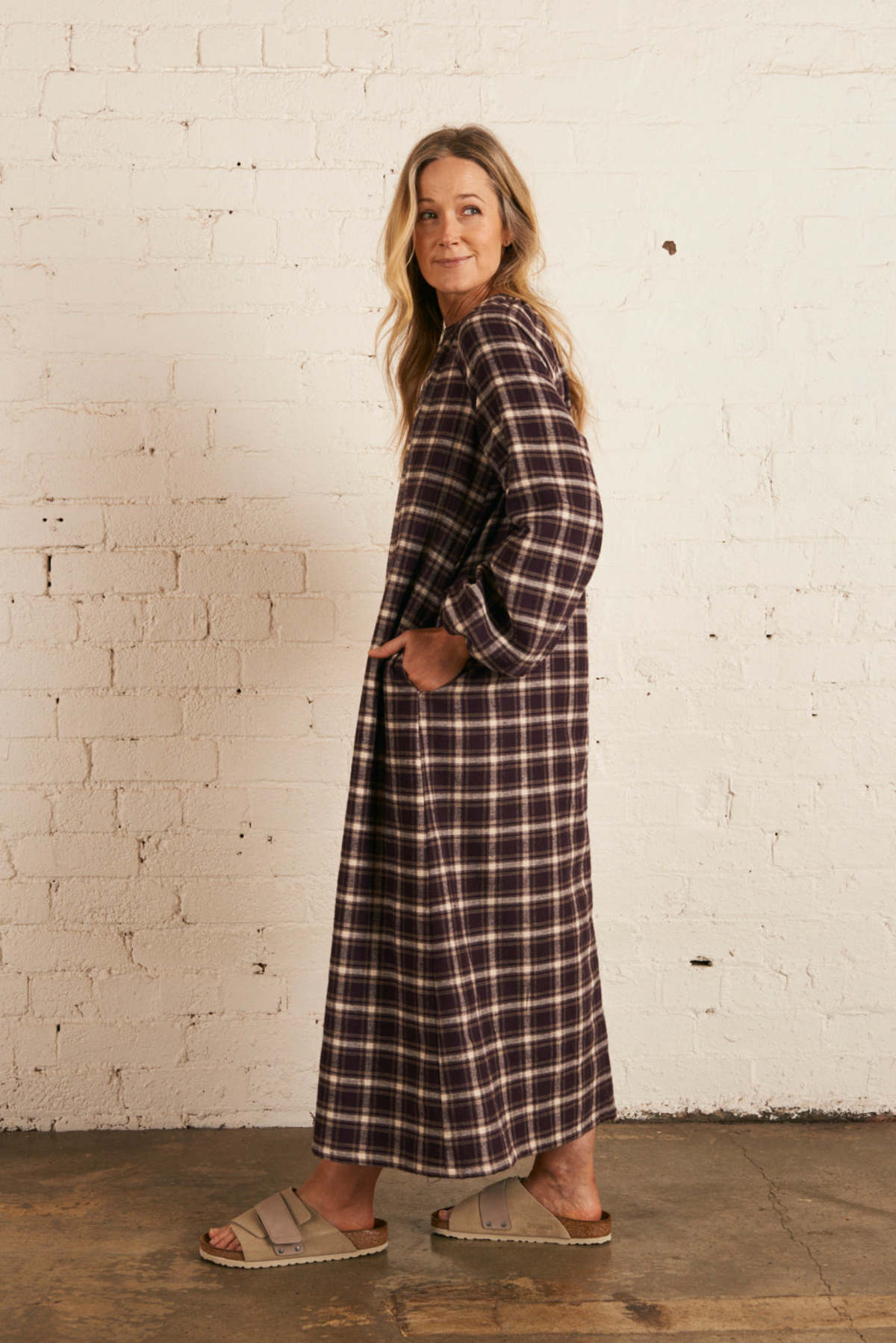Lois Hazel Field Dress - Plaid - Image 4 of 6