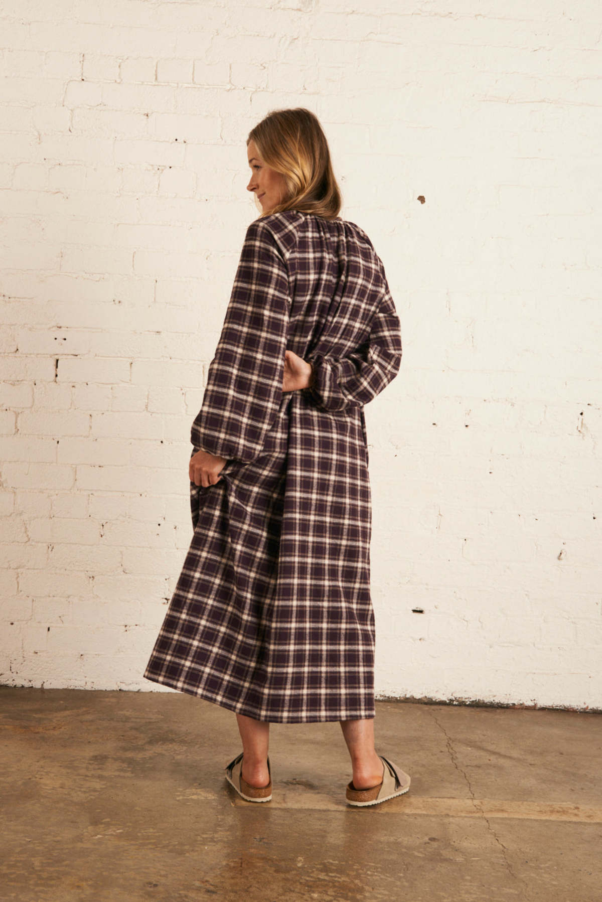 Lois Hazel Field Dress - Plaid - Image 6 of 6