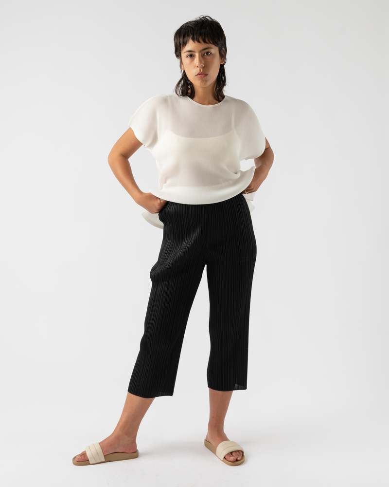Pleats Please Issey Miyake Mist March Shirt - White | Garmentory