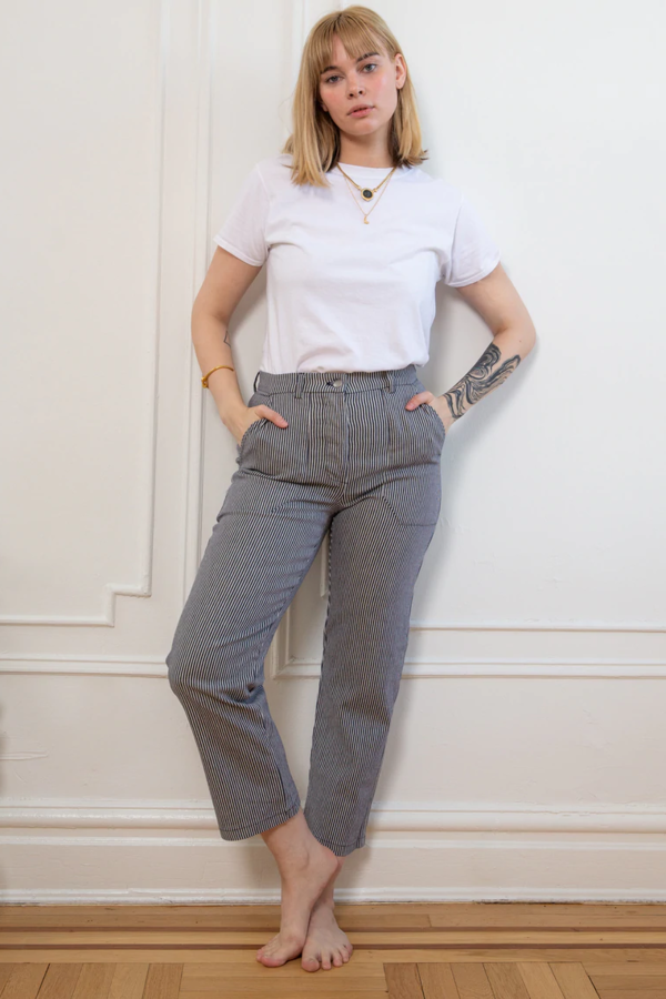 Loup James Work Pant Stripe Garmentory