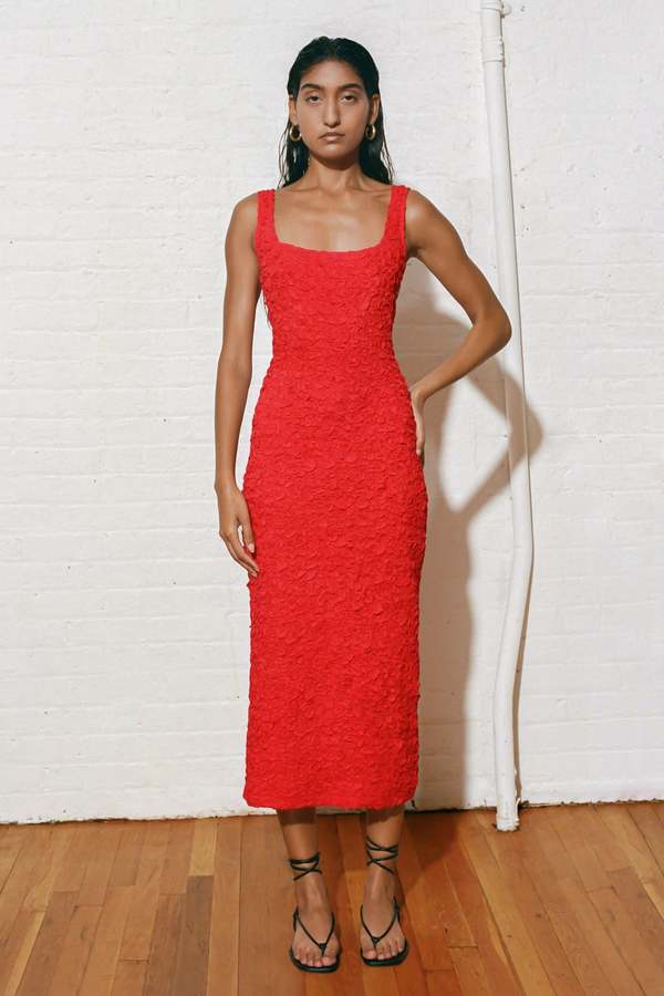 knee length dresses for ladies sloan dress – Adam Lippes main image 0