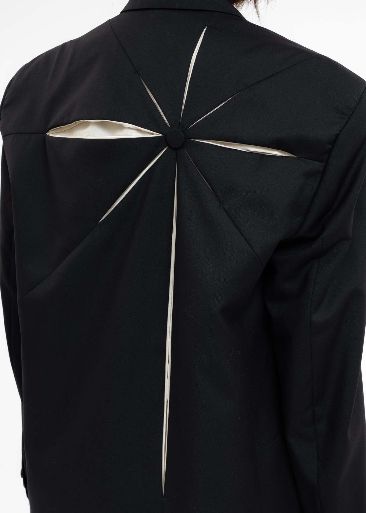 KUSIKOHC Origami Blazer - Black | Garmentory