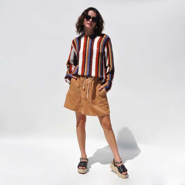 junt93032 Stussy Vertical ストライプニット Stüssy - Vertical Striped Knit Crew | HBX - Globally Curated