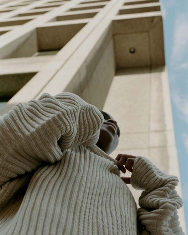Baserange Kai Sweater - Sand Melange | Garmentory