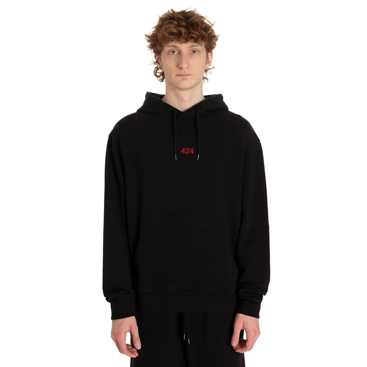 424 Logo Men hoodie - Black | Garmentory