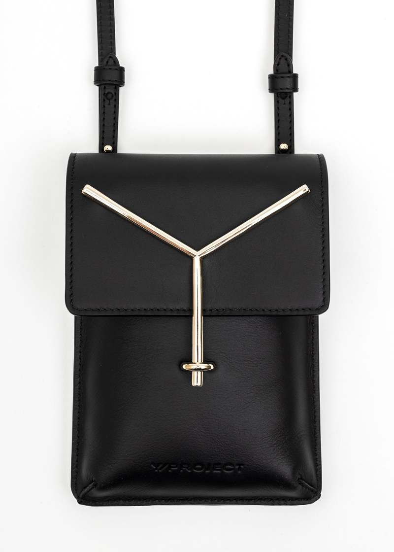 【Y PROJECT】 Y POCHETTE BAG (BLACK) Y/project Y Pochette Bag - Black | Garmentory