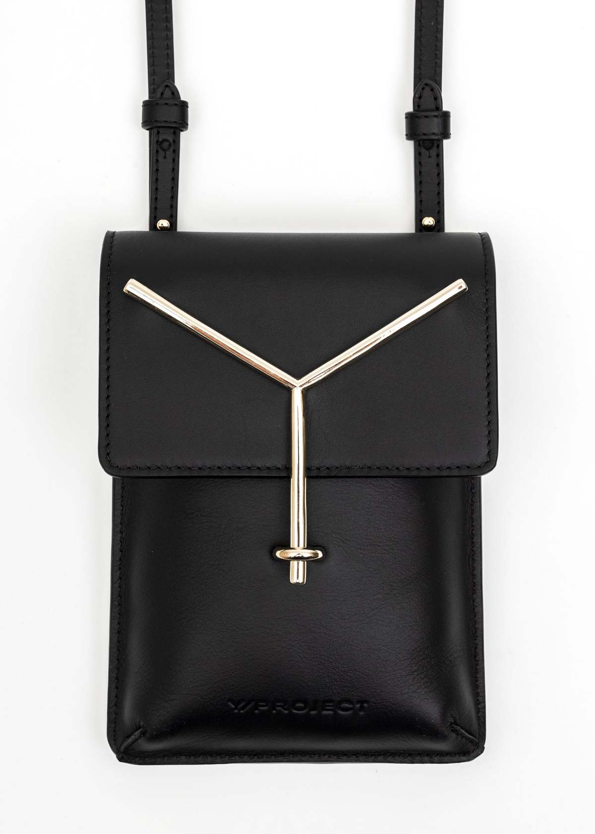 【Y PROJECT】 Y POCHETTE BAG (BLACK) Y/Project Black Y Pochette Bag Y/Project